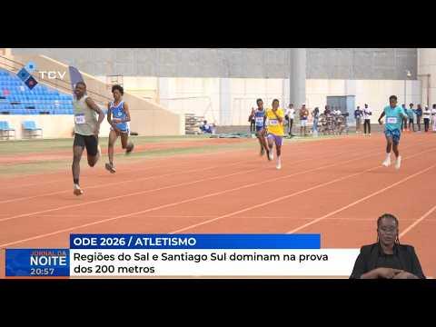 Atletismo: Regiões do Sal e Santiago Sul dominam na prova dos 200 metros