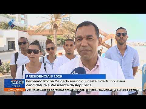 Fernando Rocha Delgado anunciou, neste 5 de Julho, a sua candidatura a Presidente da República
