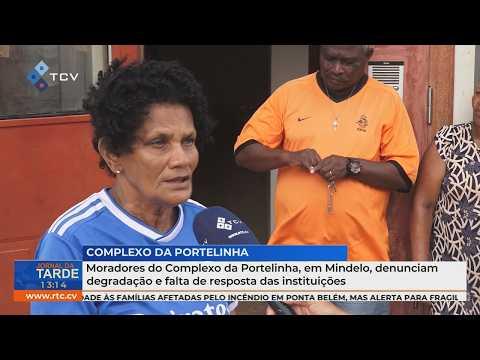 Moradores da Portelinha, em Mindelo, denunciam degradação e falta de resposta das instituições