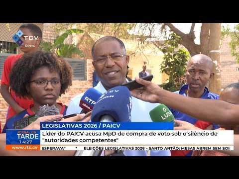 Legislativas: Líder do PAICV acusa MPD de compra de voto sob o silêncio de “autoridades competentes”