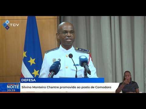 Silvino Monteiro Chantre promovido ao posto de Comodoro