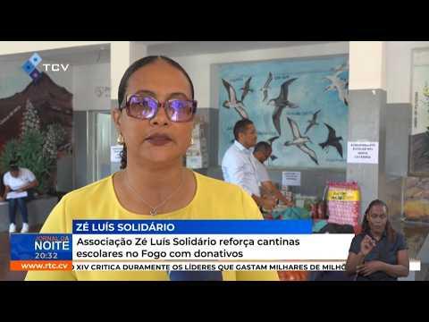 Associação Zé Luís Solidário reforça cantinas escolares no Fogo com donativos