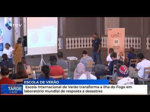 Escola Internacional de Verão transforma ilha do Fogo em laboratório de desastres