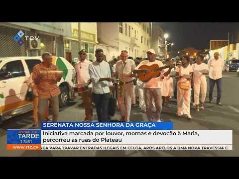 Iniciativa marcada por louvor, mornas e devoção à Maria, percorreu as ruas do Plateau