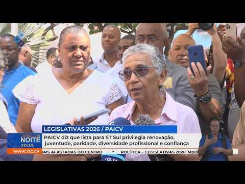 PAICV diz que lista para ST Sul privilegia renovação, juventude, paridade, diversidade profissional