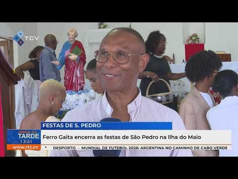Ferro Gaita encerra as festas de São Pedro na llha do Maio