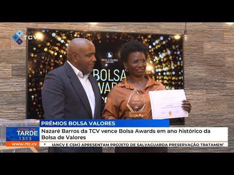Nazaré Barros da TCV  vence Bolsa Awards em ano histórico da Bolsa de Valores