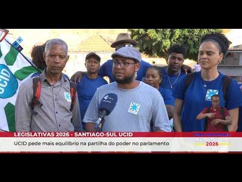 Legislativas 2026: UCID pede mais equilíbrio na partilha de poder no parlamento