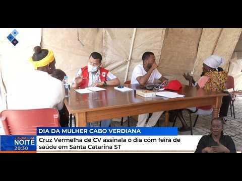 Cruz Vermelha de CV assinala o dia com feira de saúde em Santa Catarina de Santiago