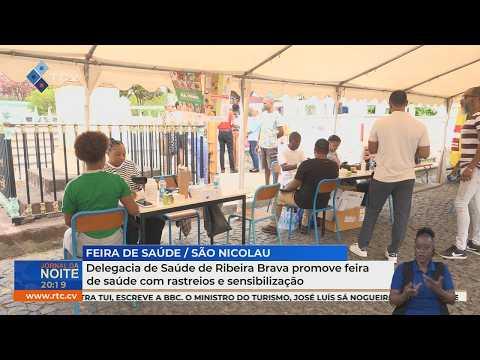 Delegacia de Saúde de Ribeira Brava promove feira de saúde com rastreios e sensibilização