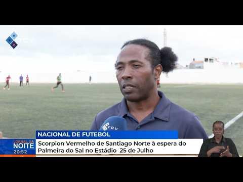 Scorpion Vermelho de Santiago Norte à espera do Palmeira do Sal no Estádio 25 de Julho