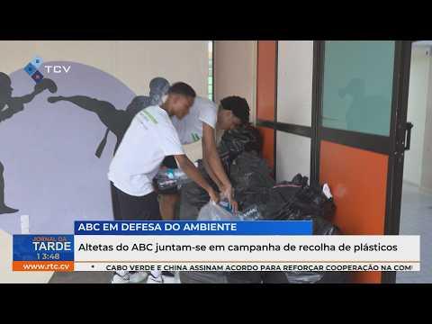 Atletas do ABC juntam-se em campanha de recolha de plásticos