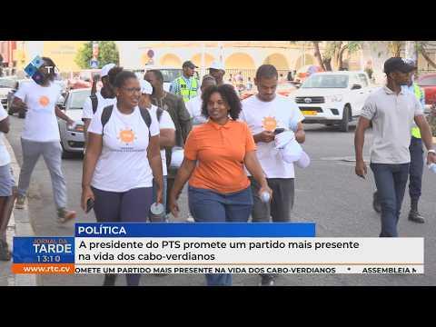 Presidente do PTS promete um partido mais presente na vida dos cabo-verdianos