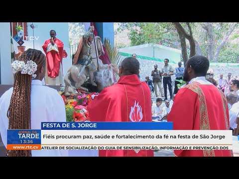 Fiéis  procuram paz, saúde e fortalecimento da fé na festa de São Jorge