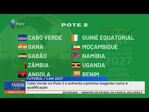 Cabo Verde no Pote 2  enfrenta caminho exigente rumo à qualificação