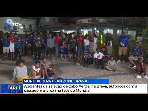 Apoiantes da seleção de Cabo Verde, na Brava, eufóricos com a passagem à próxima fase do Mundial