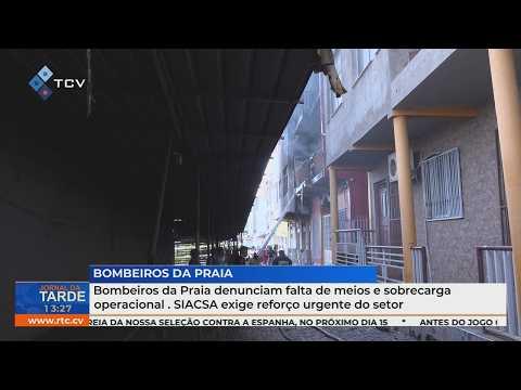 Bombeiros da Praia Denunciam Falta de Meios e Sobrecarga Operacional