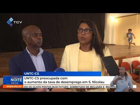 UNTC-CS  preocupada com o aumento da taxa de desemprego em S. Nicolau