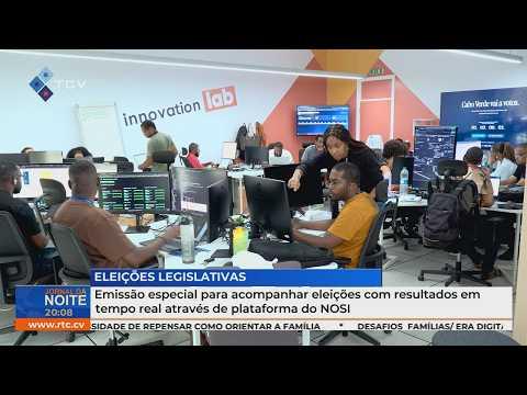 Emissão especial para acompanhar eleições com resultados em tempo real através de plataforma do NOSI