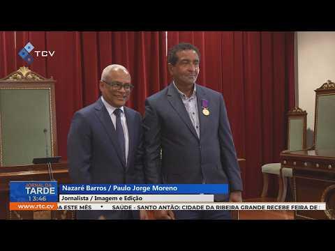 Presidente condecora António Zeferino, ícone olímpico de Cabo Verde