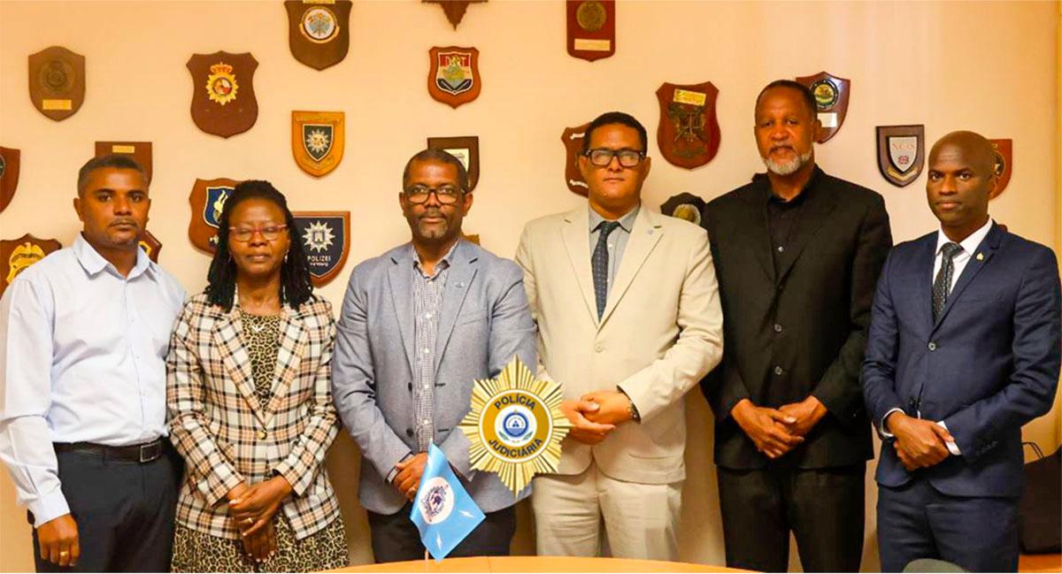 Delegação da Interpol e PJ Fortalecem Cooperação Contra Criminalidade