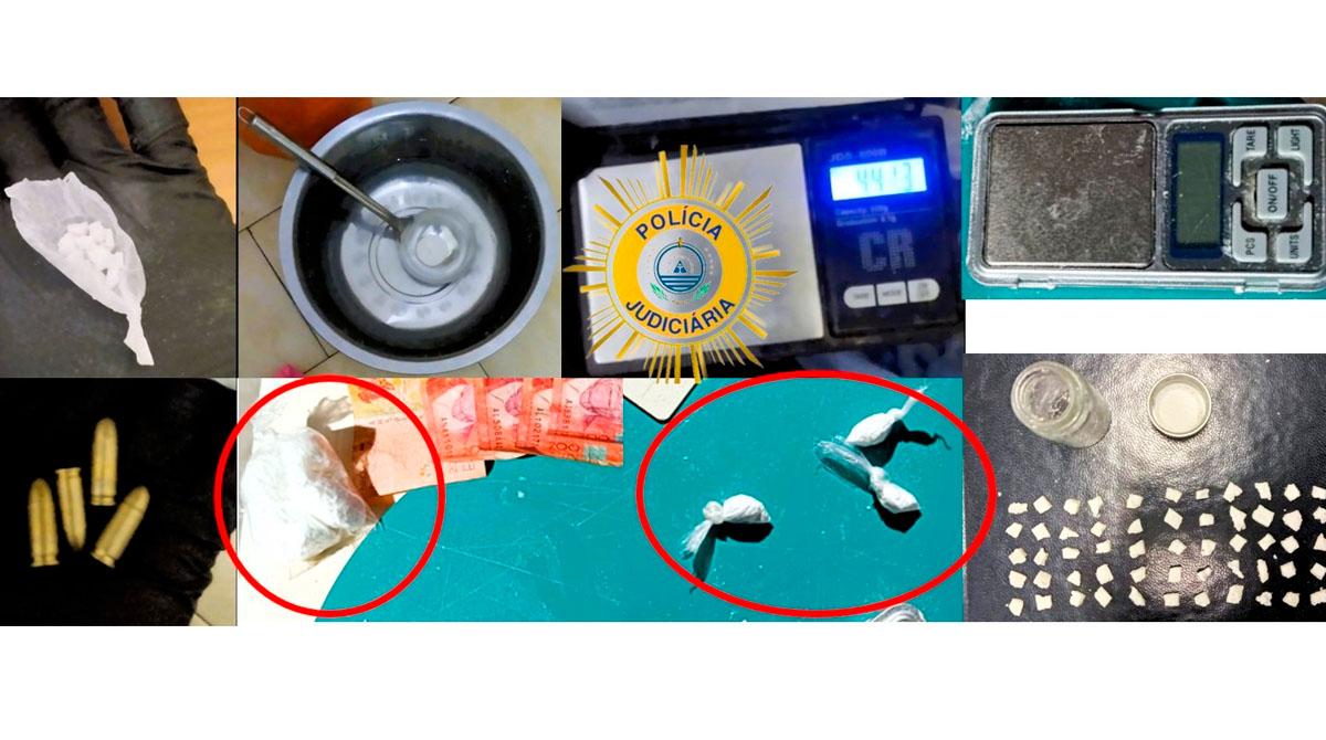 PJ captura sete indivíduos e desmantela laboratório de produção de droga na Praia