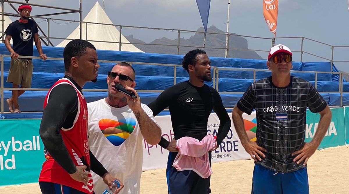 Dupla cabo-verdiana Ivan Mota e Admilson Melo vence Israel e disputa vaga para as meias-finais frente à Holanda