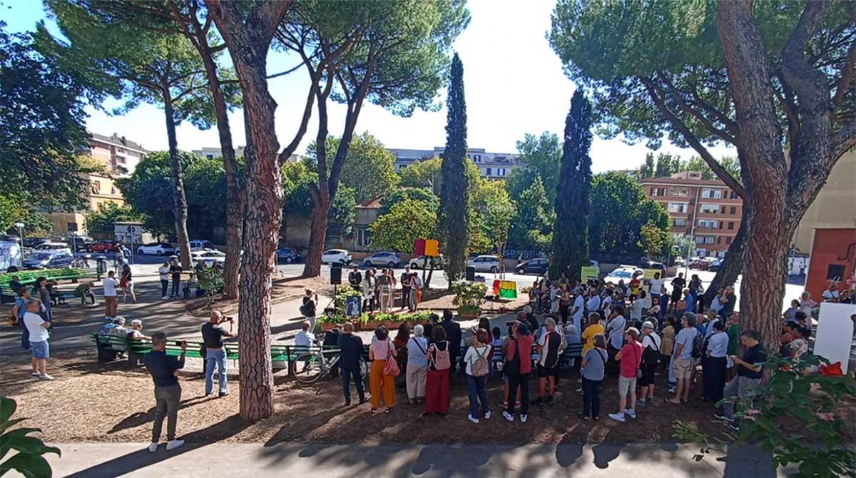 Cabo-verdianos testemunham inauguração do Jardim Amílcar Cabral em Roma no dia em que se assinalou o seu 102.º aniversário