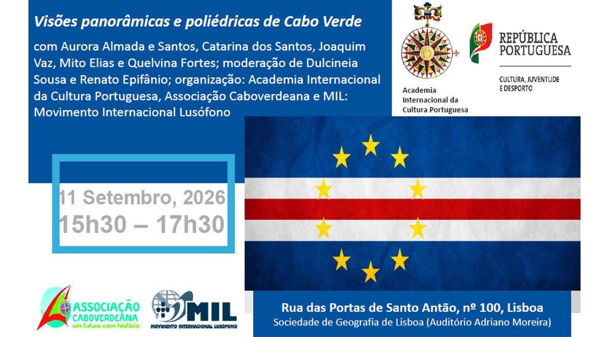 Mesa redonda em Lisboa propõe “Visões Panorâmicas e Poliédricas de Cabo Verde”