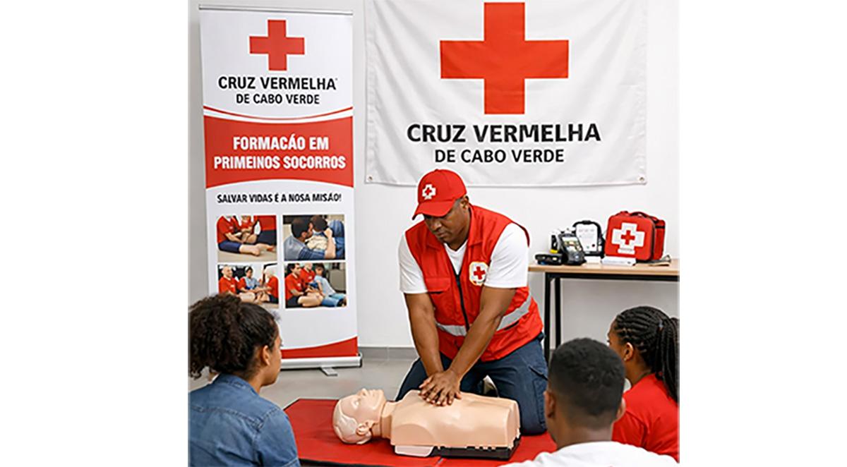 Cruz Vermelha de Cabo Verde leva formação em Primeiros Socorros à ilha do Maio