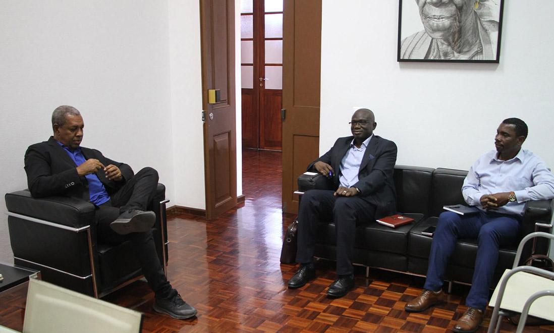 Presidente da CMSV recebeu representante residente da CEDEAO