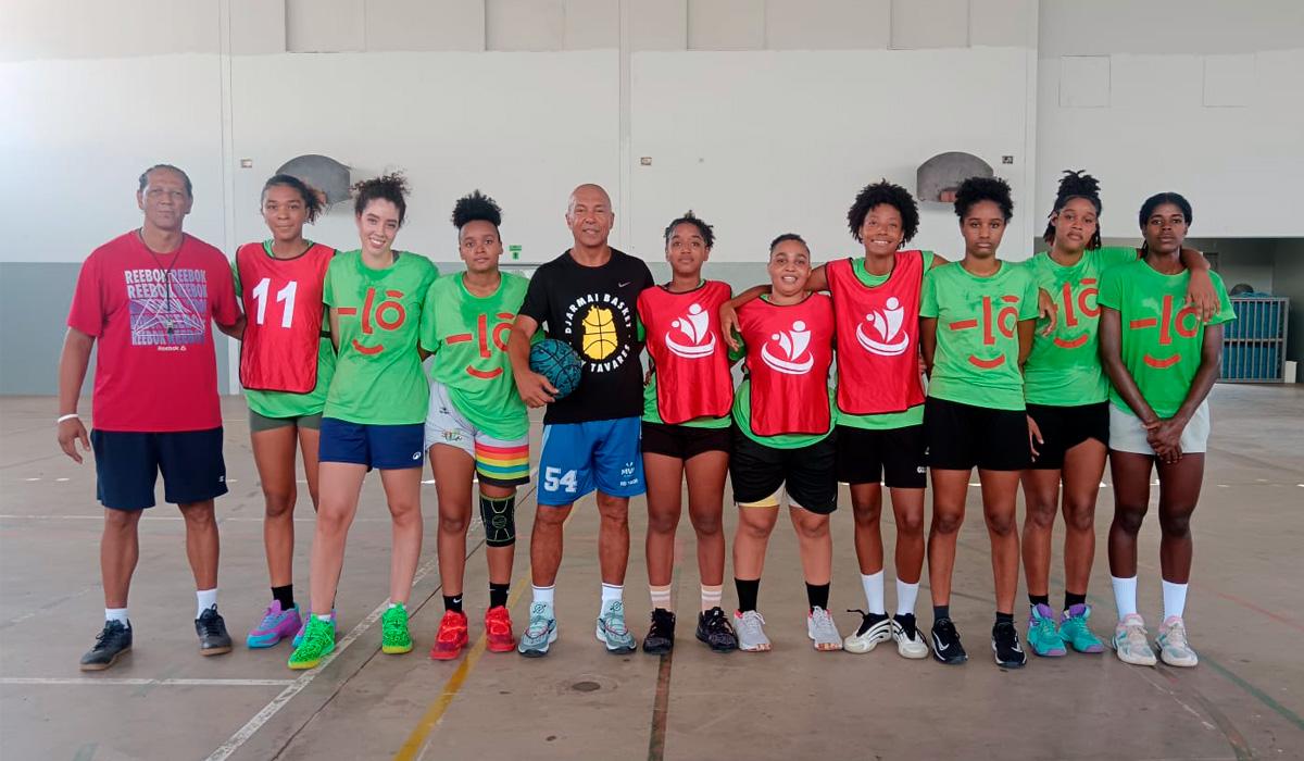 Técnico Zé Anguila destaca qualidade das basquetebolistas de São Vicente e prepara seleção feminina para 2027