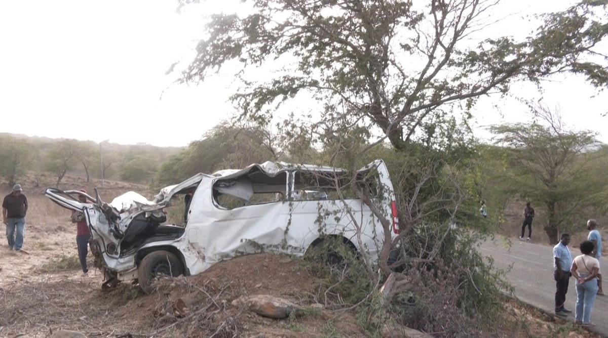 Tarrafal: Bombeiros confirmam duas mortes e 17 feridos em acidente em Bimbirim