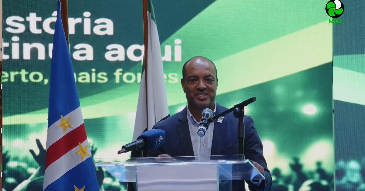 Paulo Veiga promete abrir o MpD a novas lideranças e anuncia oposição “responsável e exigente”