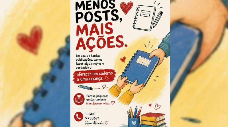 Santo Antão: Campanha "menos posts, mais acções" quer apoiar estudantes com material escolar