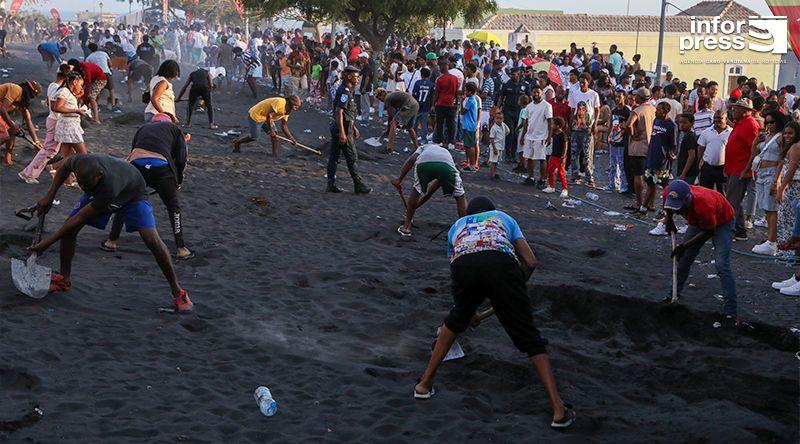 São Filipe: Escassez de areia leva à recolha do inerte durante cavalhadas no Alto São Pedro