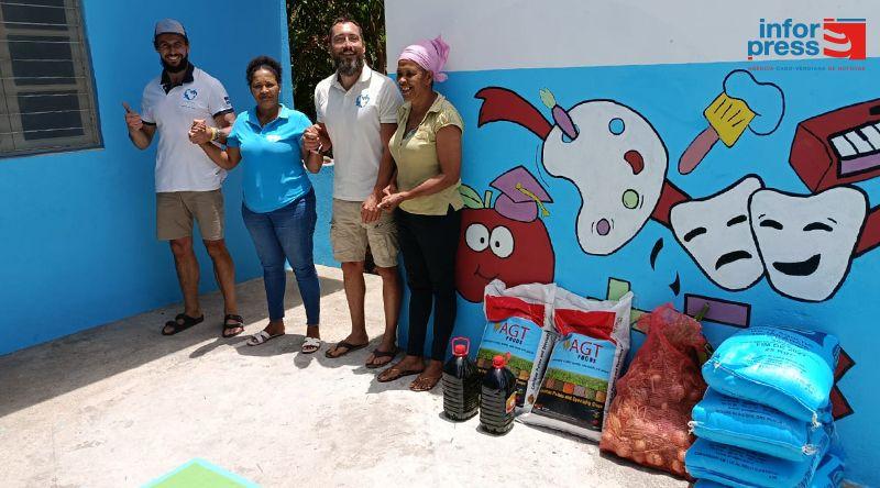 Praia Branca Recebe Doação de Alimentos para Cantina Escolar
