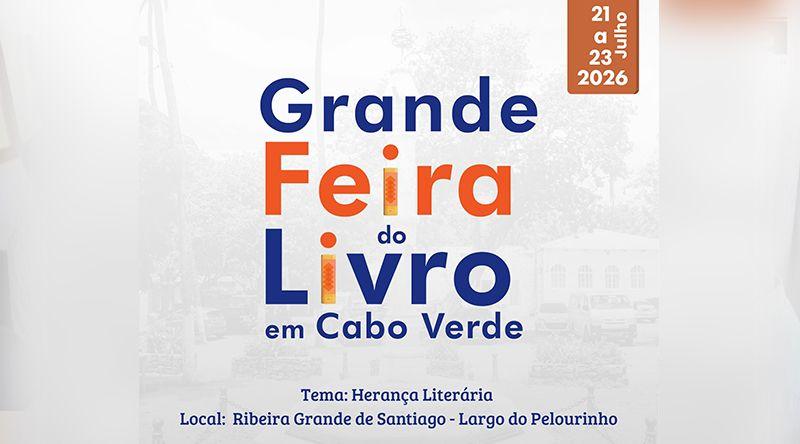 Grande Feira do Livro chega a Cidade Velha nos dias 21 a 23 de Julho com o tema “Herança Literária”