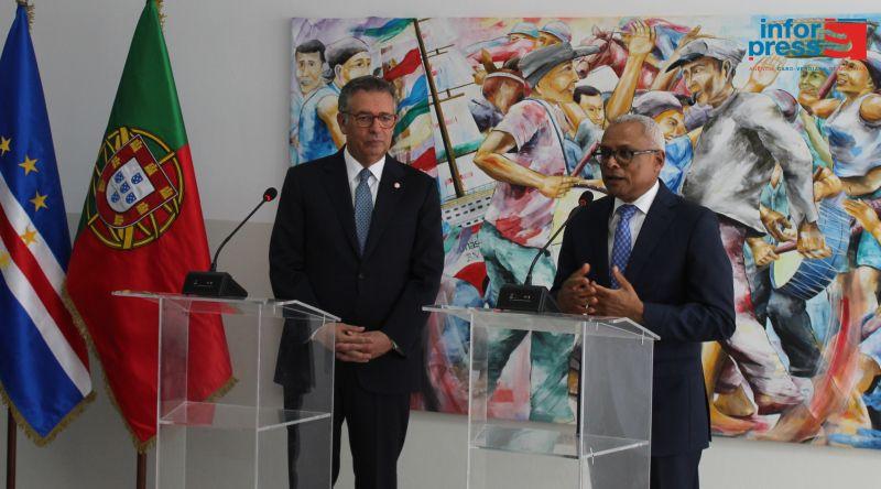 Presidentes de Cabo Verde e Portugal enaltecem excelência das relações em visita histórica à Boa Vista