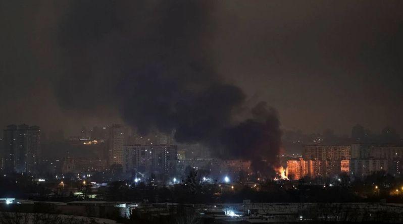 Drone russo atinge sede das secretas ucranianas em Kiev