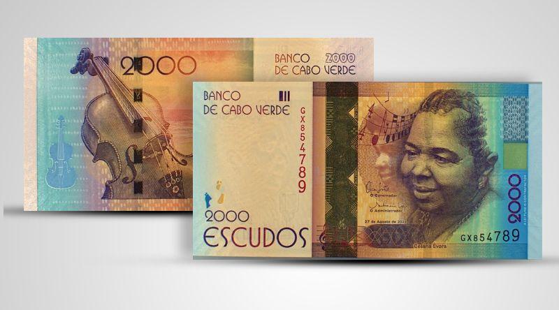 Nota de dois mil escudos de Cabo Verde entre as 16 finalistas do concurso “Best African Circulating Banknot 2026”
