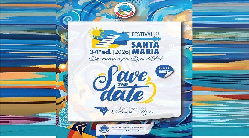 Festival de Santa Maria no Sal agendado para 11 e 12 de Setembro