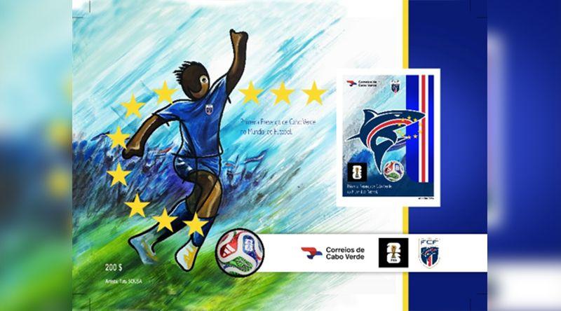 Correios de Cabo Verde Lançam Selo Comemorativo do Mundial de Futebol