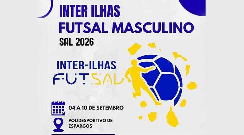 Futsal/Inter-ilhas: Sal acolhe Torneio de Futsal Masculino de 04 a 10 de Setembro