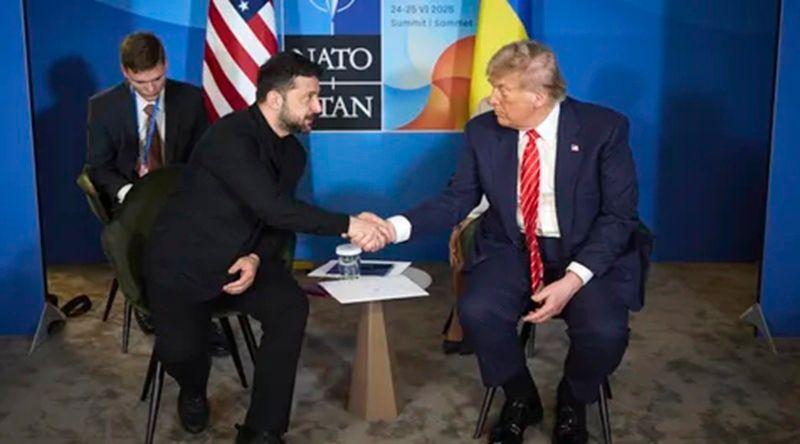 Zelensky diz a Trump que são os ucranianos que escolhem o líder
