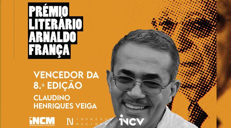 Prémio Literário Arnaldo França abre candidaturas para distinguir obras inéditas em prosa de autores nacionais