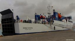 Dona Tututa sai da doca e entra em fase de inspecções obrigatórias