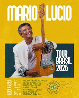 ​Mário Lúcio anuncia tour no Brasil entre Abril e Maio