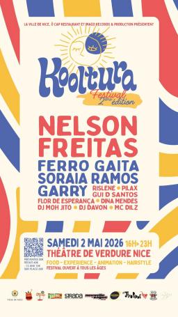 ​Nelson Freitas é cabeça de cartaz do Kooltura Festival em Nice