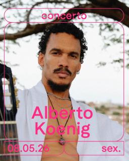 ​Alberto Koenig ao vivo no B.Leza Club em Portugal